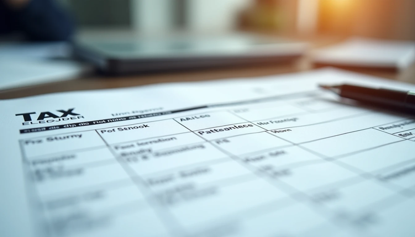 German tax forms UStG EStG documents official paperwork detailed on desk